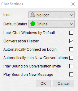 Configuration Chat Accuro Chat